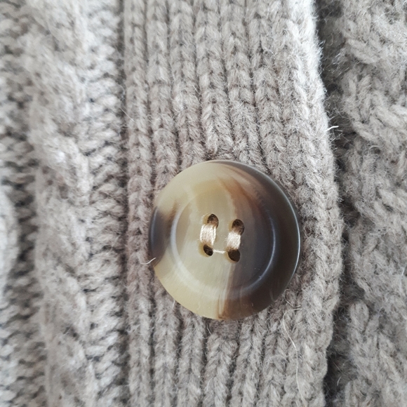 L.L. Bean Merino Wool Blend Cardigan Sweater - Picture 2 of 6